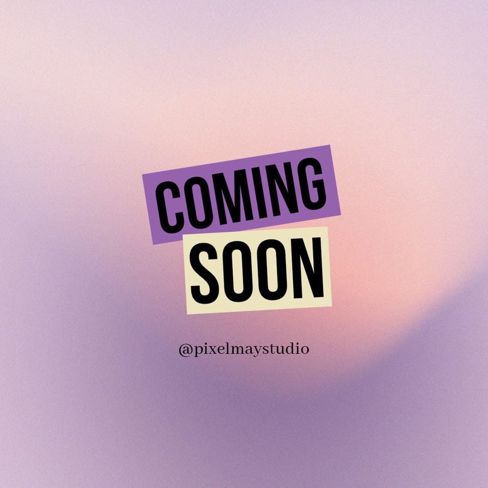 Coming Soon With Gradient Background Instagram Post Template