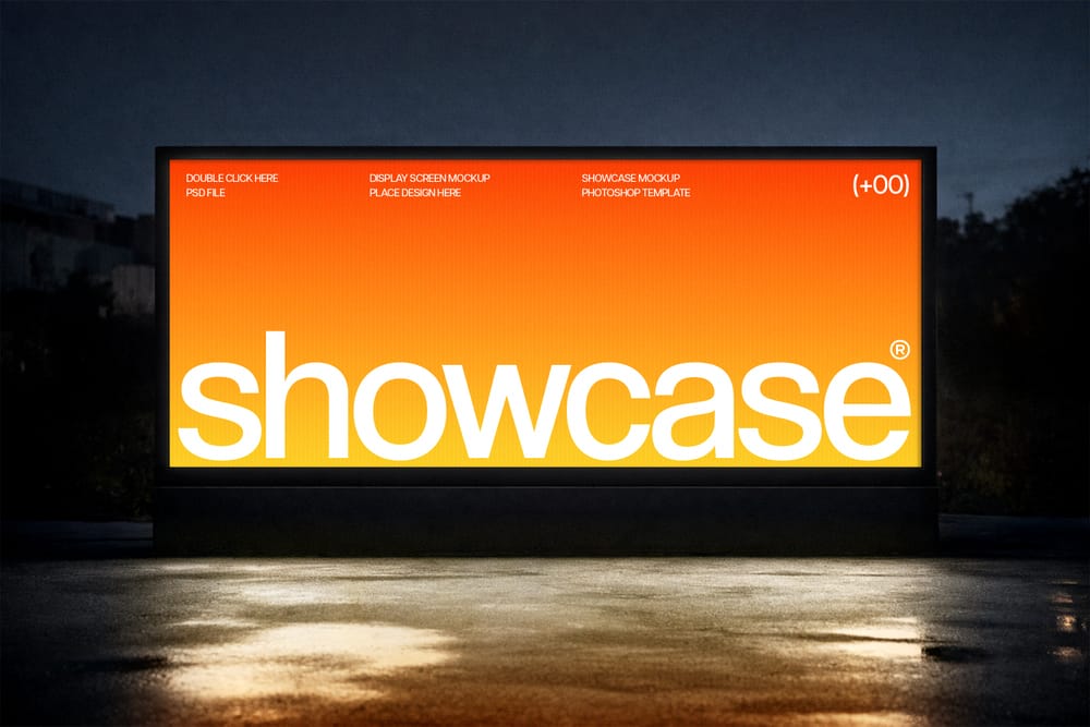 Display Screen Mockup