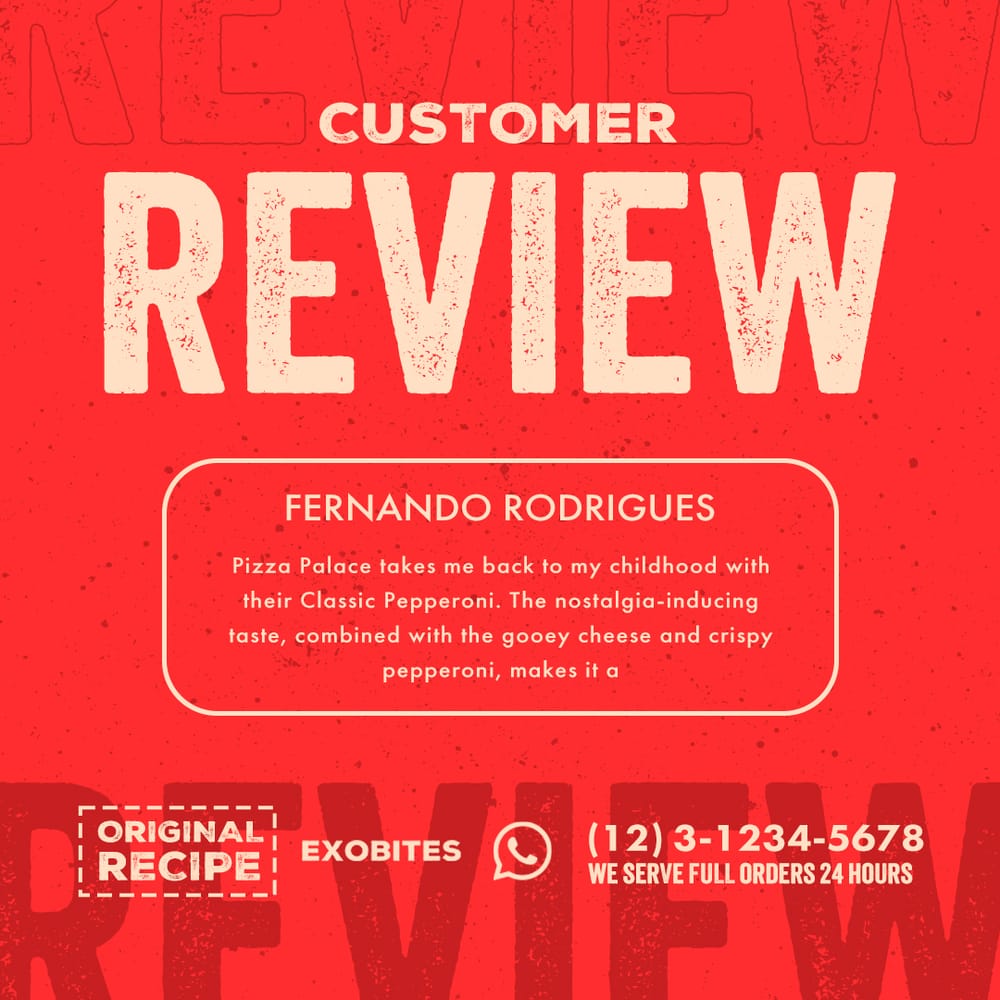 Customer Review Exobites Instagram Post