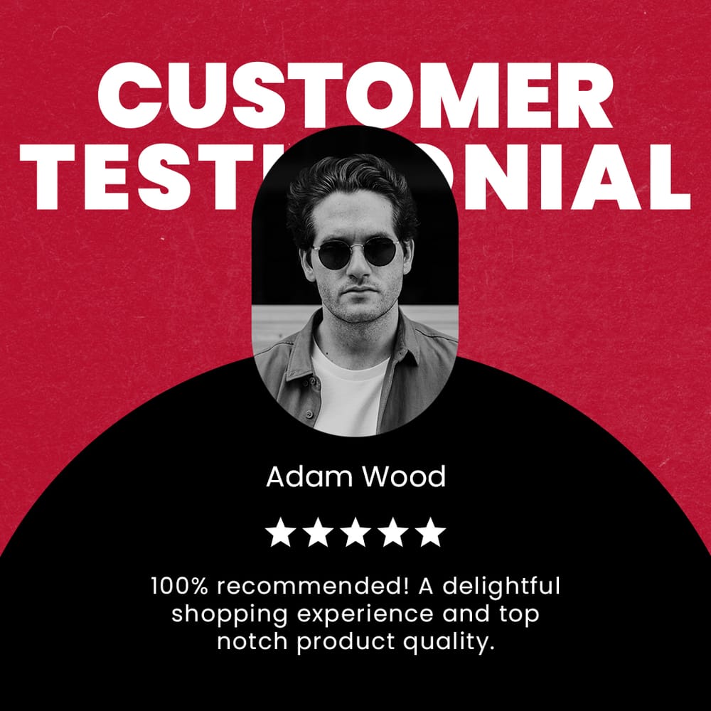 Customer Testimonial Instagram Post