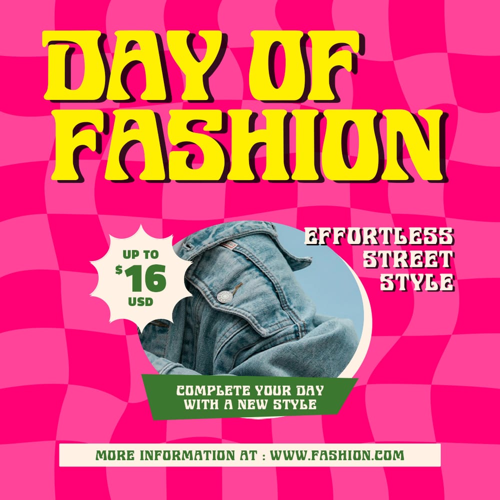 Day Of Fashion Pynix Instagram Post