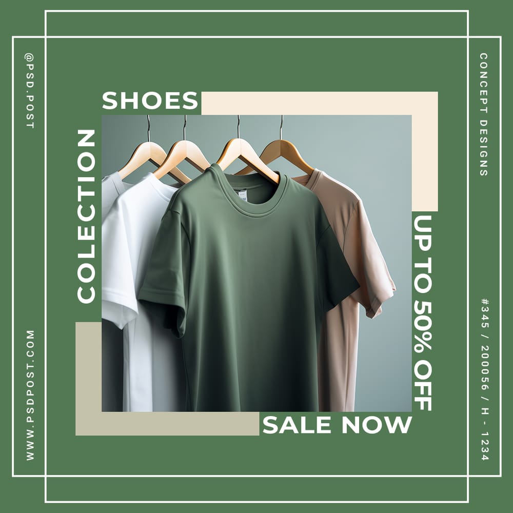 Fashion Collection Sale Now Instagram Post Template