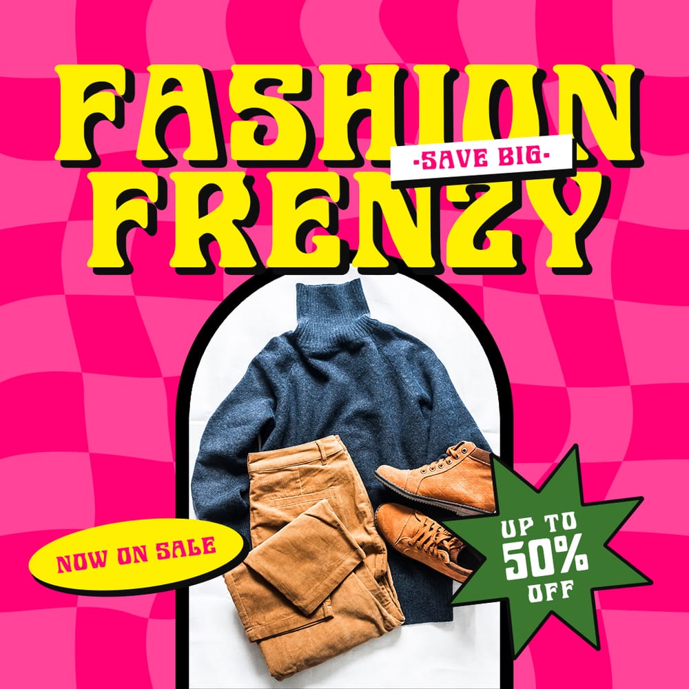 Fashion Frenzy Pynix Instagram Post