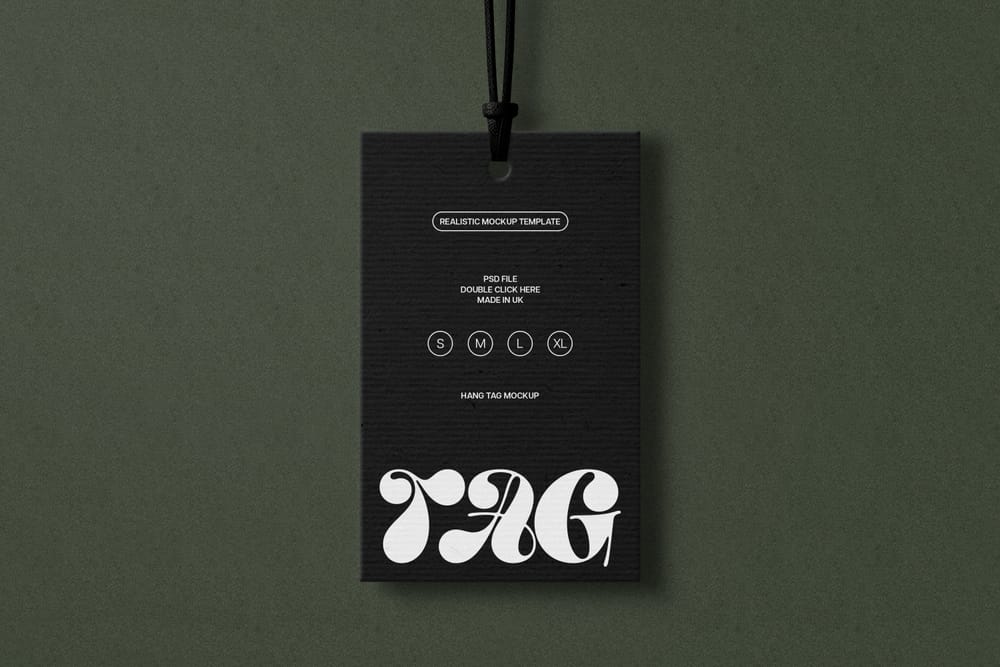 Hang Tag Mockup