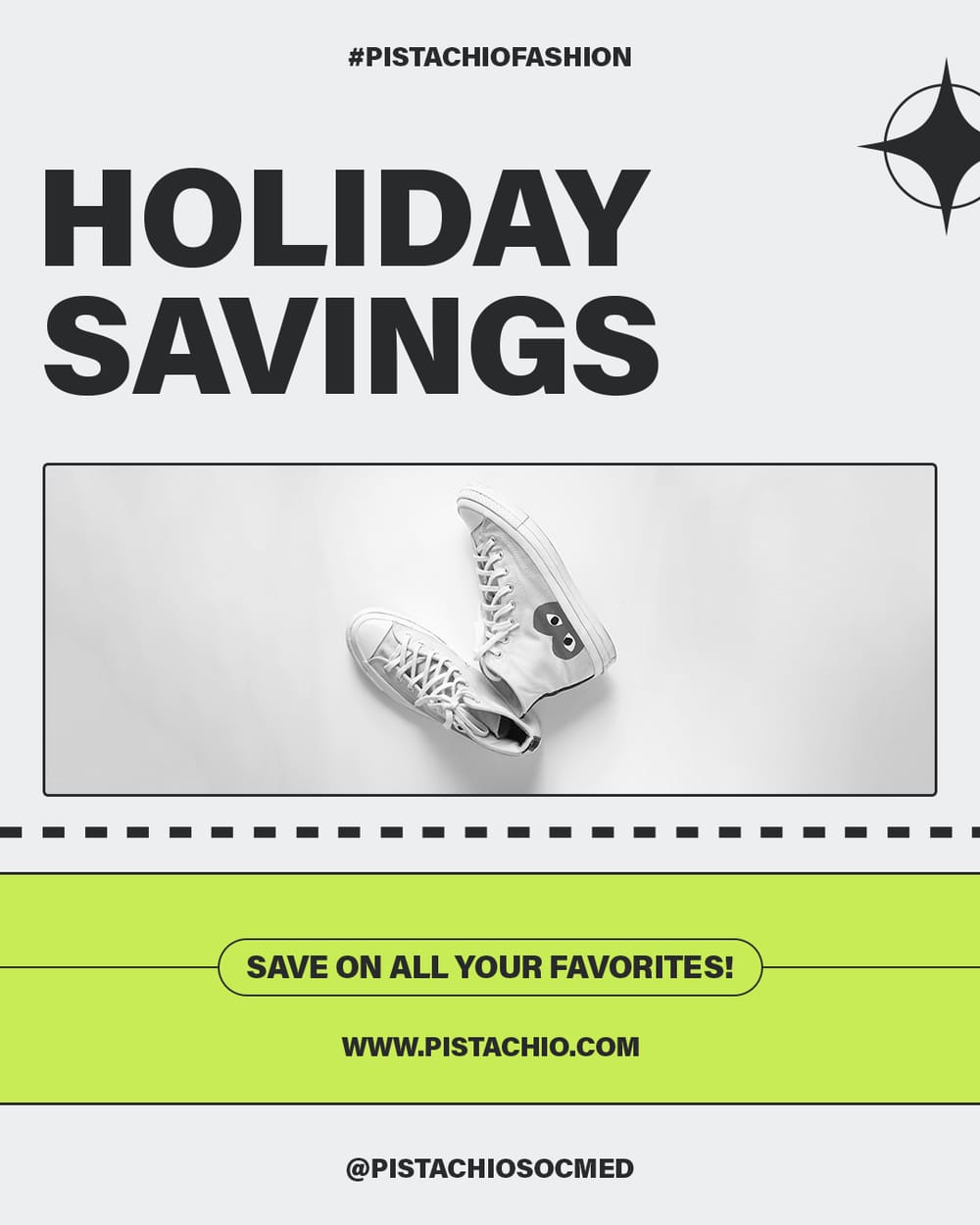Holiday Savings Pistachio Instagram Post