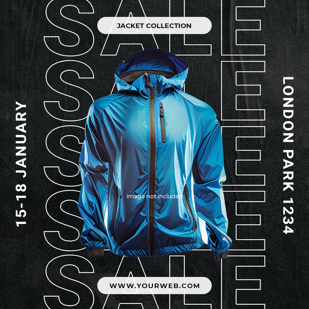 Jacket Collection Instagram Post Template