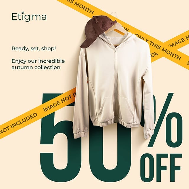 Jumper Sale Etigma Instagram Post