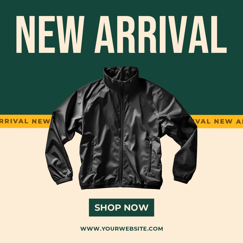 New Arrival Jacket Etigma Instagram Post