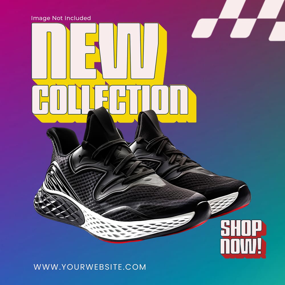 New Collection Colorful Instagram Post Template