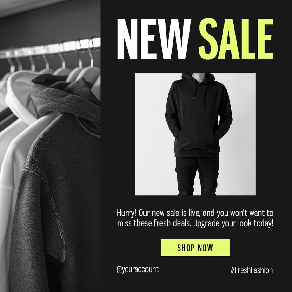 New Sale Fashion Aurum Instagram Post