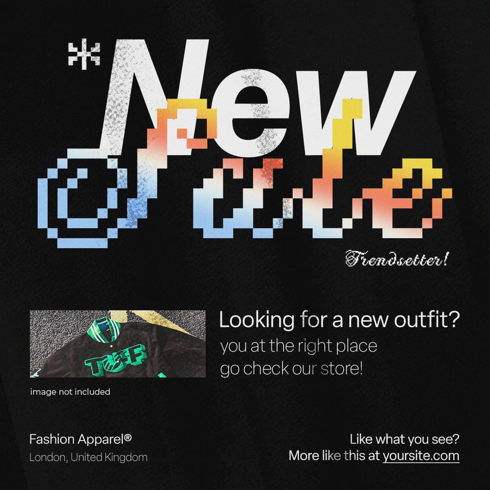 New Sale Trendsetter Instagram Post Template