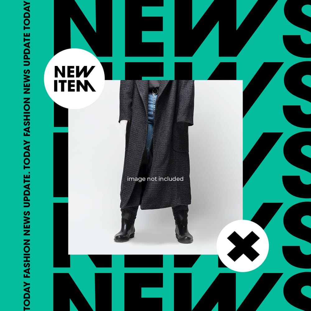 News Update Today Instagram Post Template