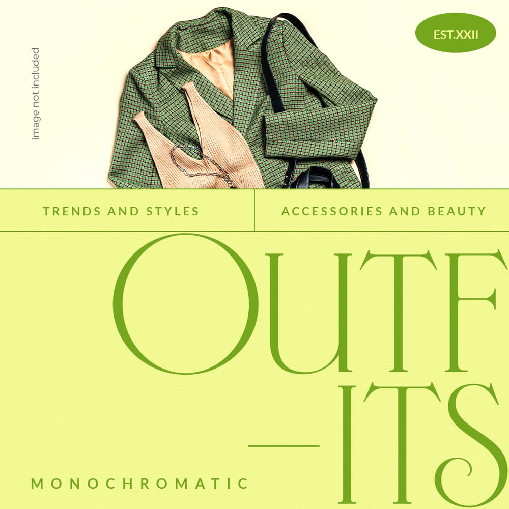 Outfits Instagram Post Template