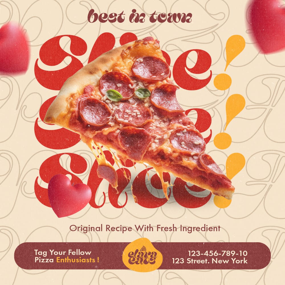 Slice Pizza Elaraeats Instagram Post