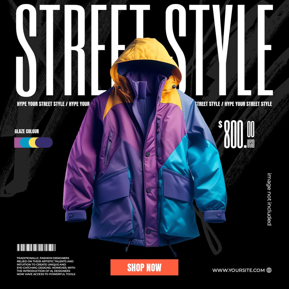 Street Style Instagram Post Template