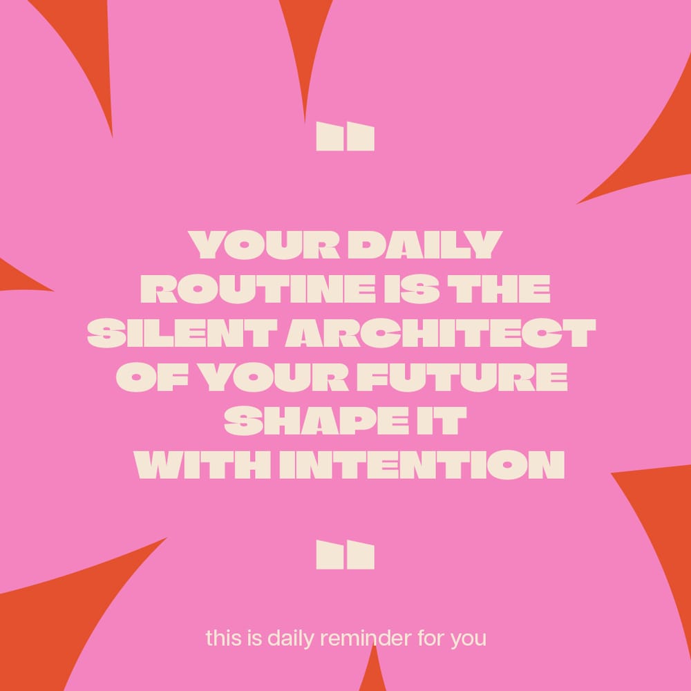 Your Daily Routine Instagram Post Template