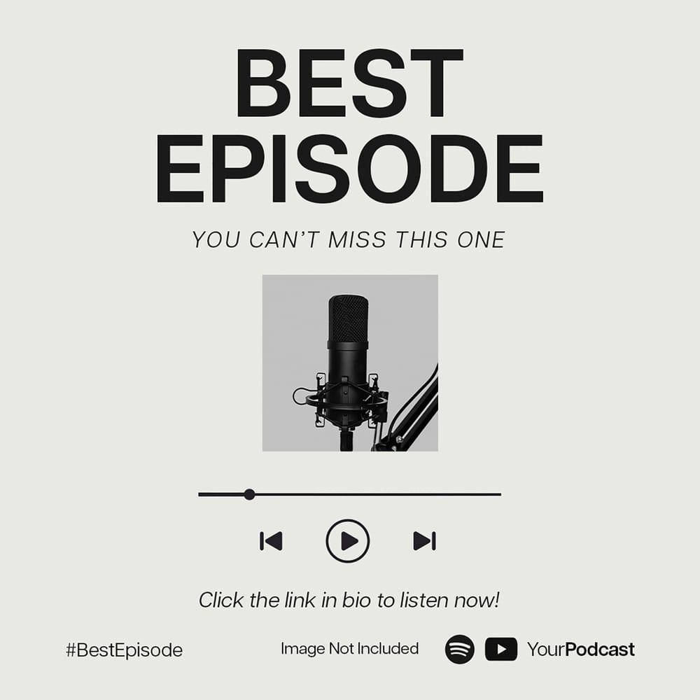 Best Episode Minica Podcast Instagram Post