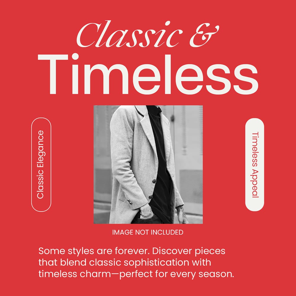 Classic & Timeless Flameluxe Instagram Post
