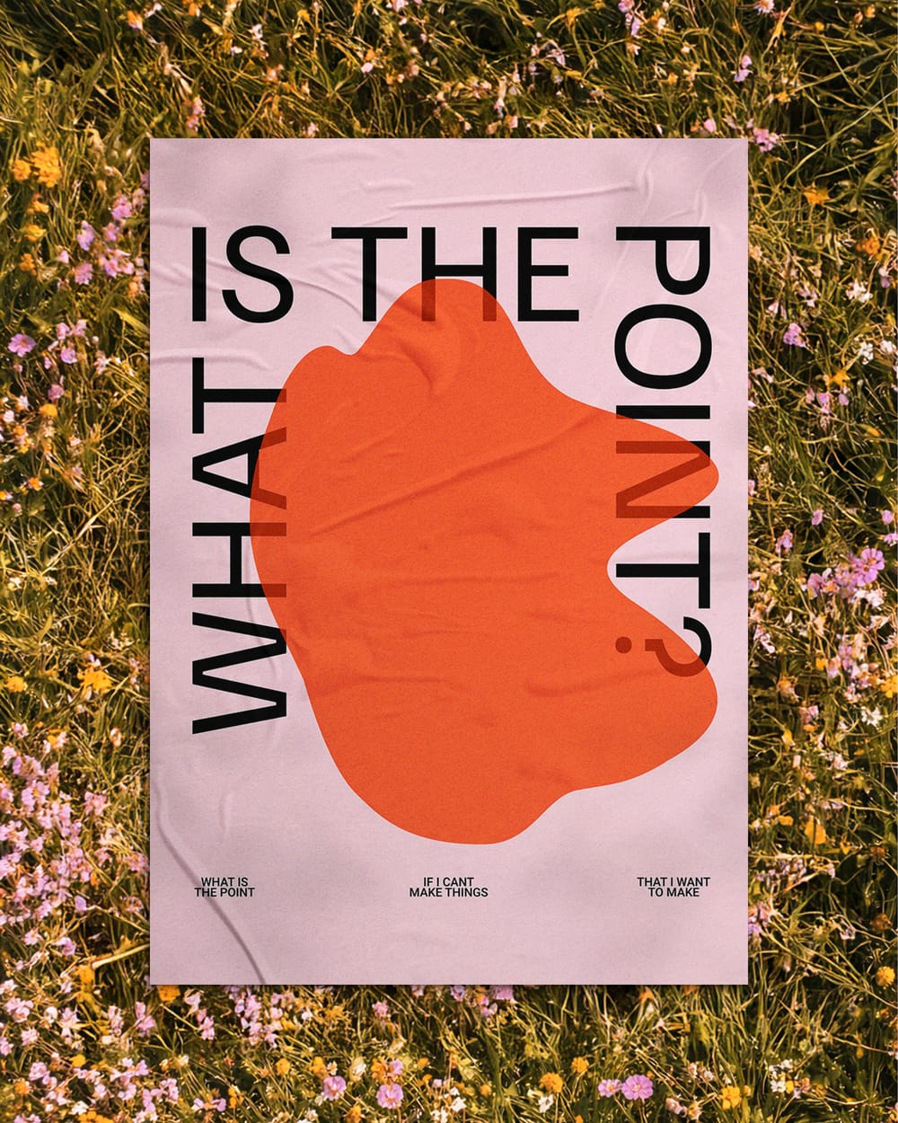 Nature Background Poster Mockup