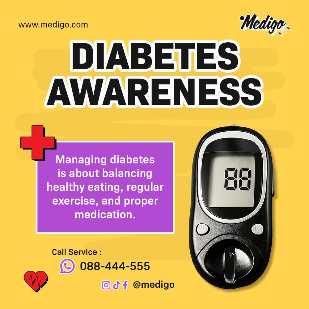 Diabetes Awareness Medigo Instagram Post
