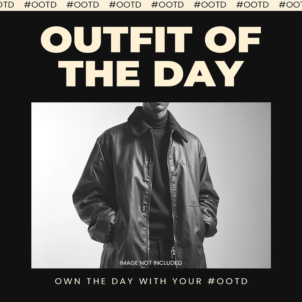 Outfit Of The Day Ethereal Noir Instagram Post