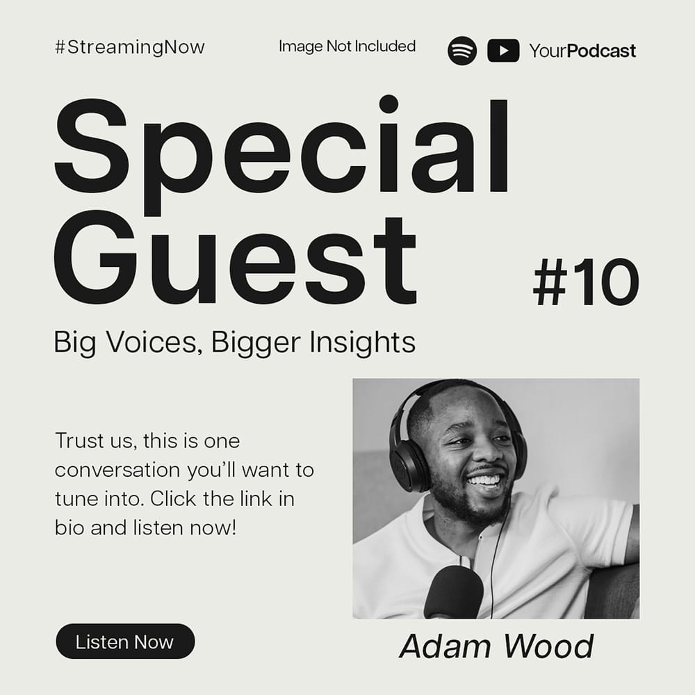 Special Guest Minica Podcast Instagram Post