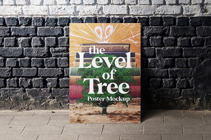 The Level of Tree Poster Mockup