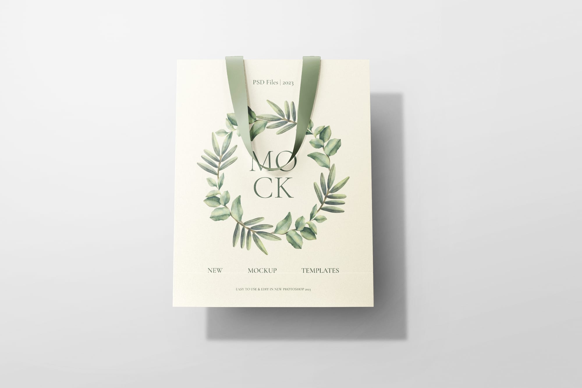 Floating Merchant Bag Mockup