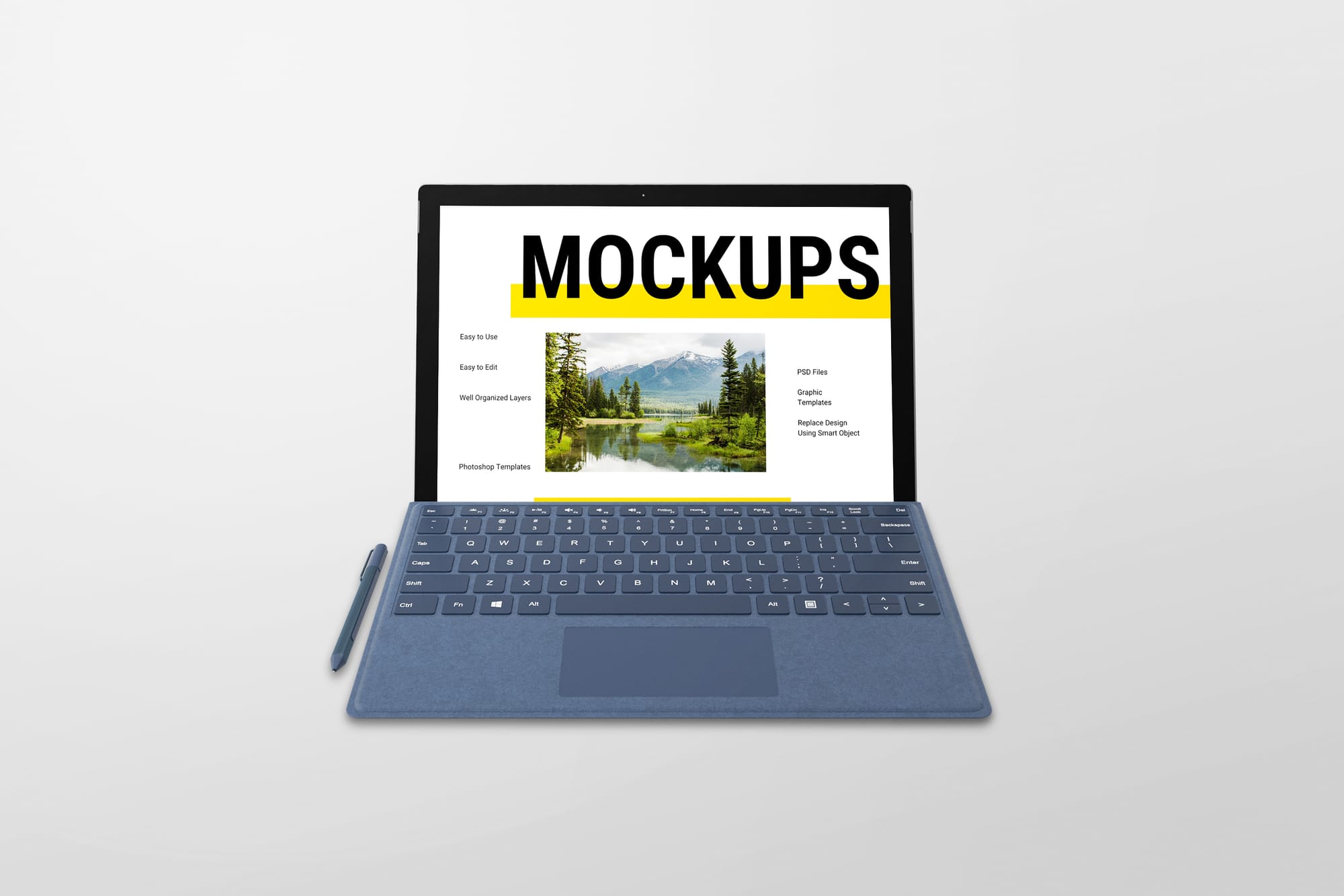 Modern Laptop Mockup