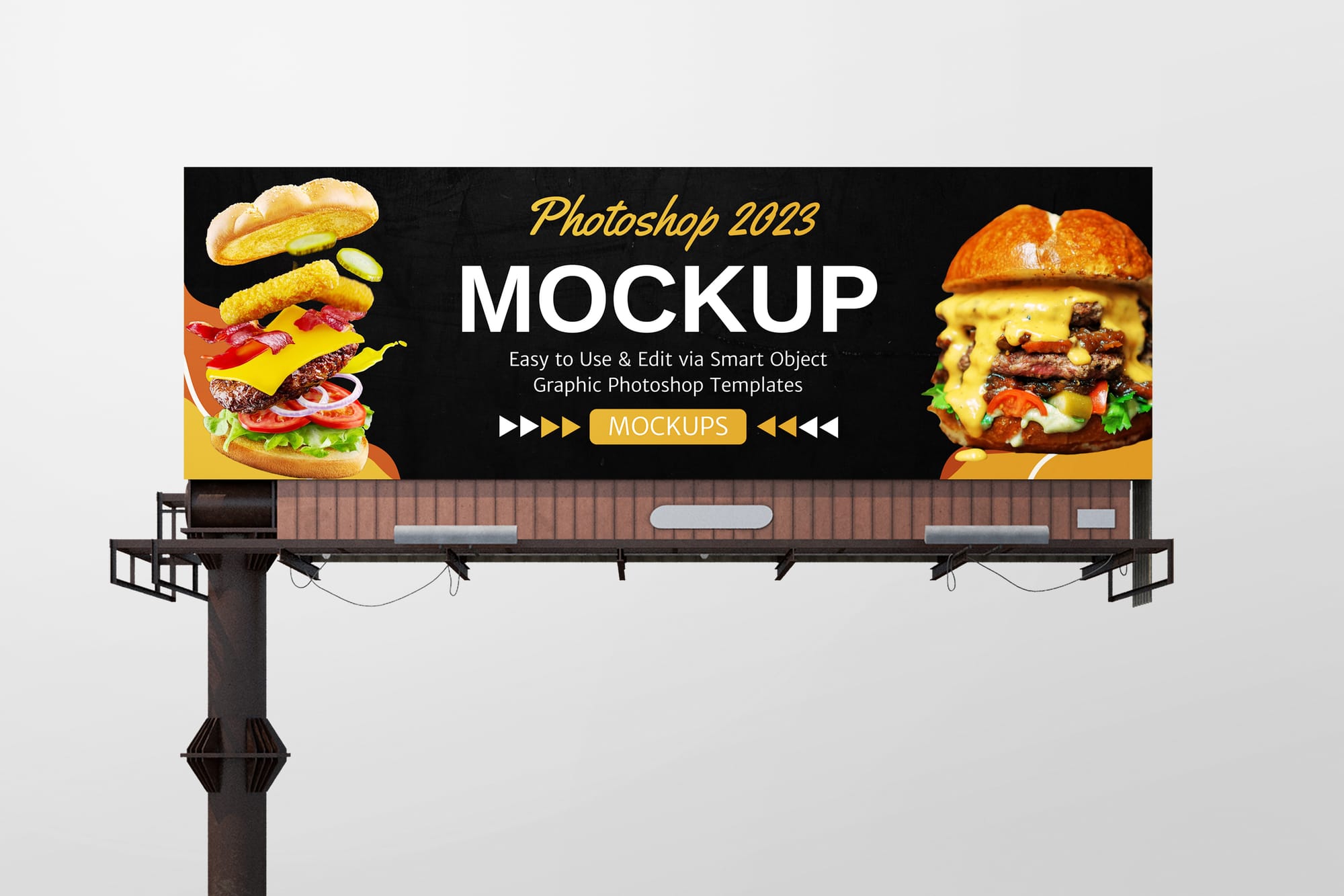 Sign Bill Board Mockup