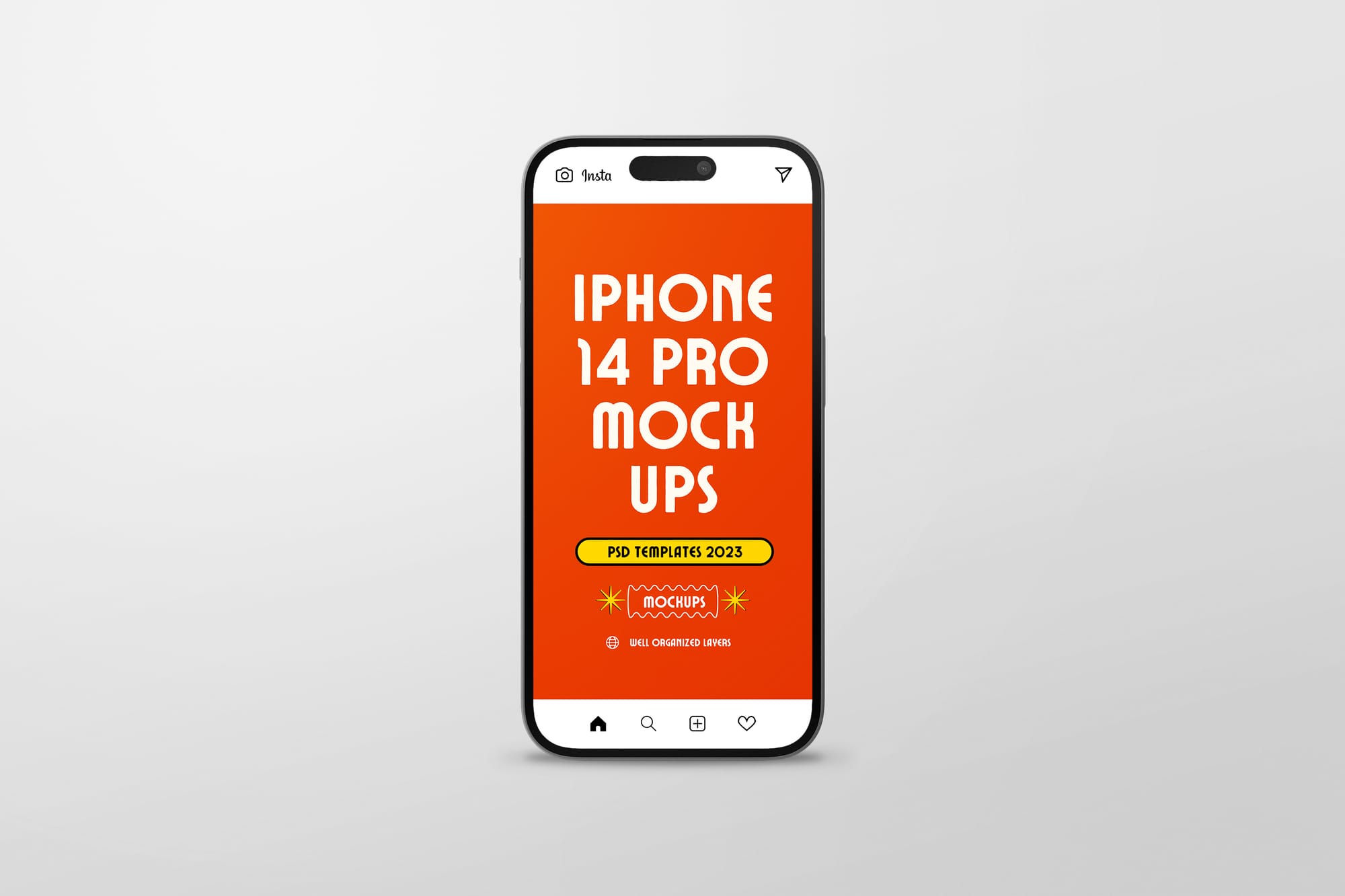 iPhone 14 Pro Mockup