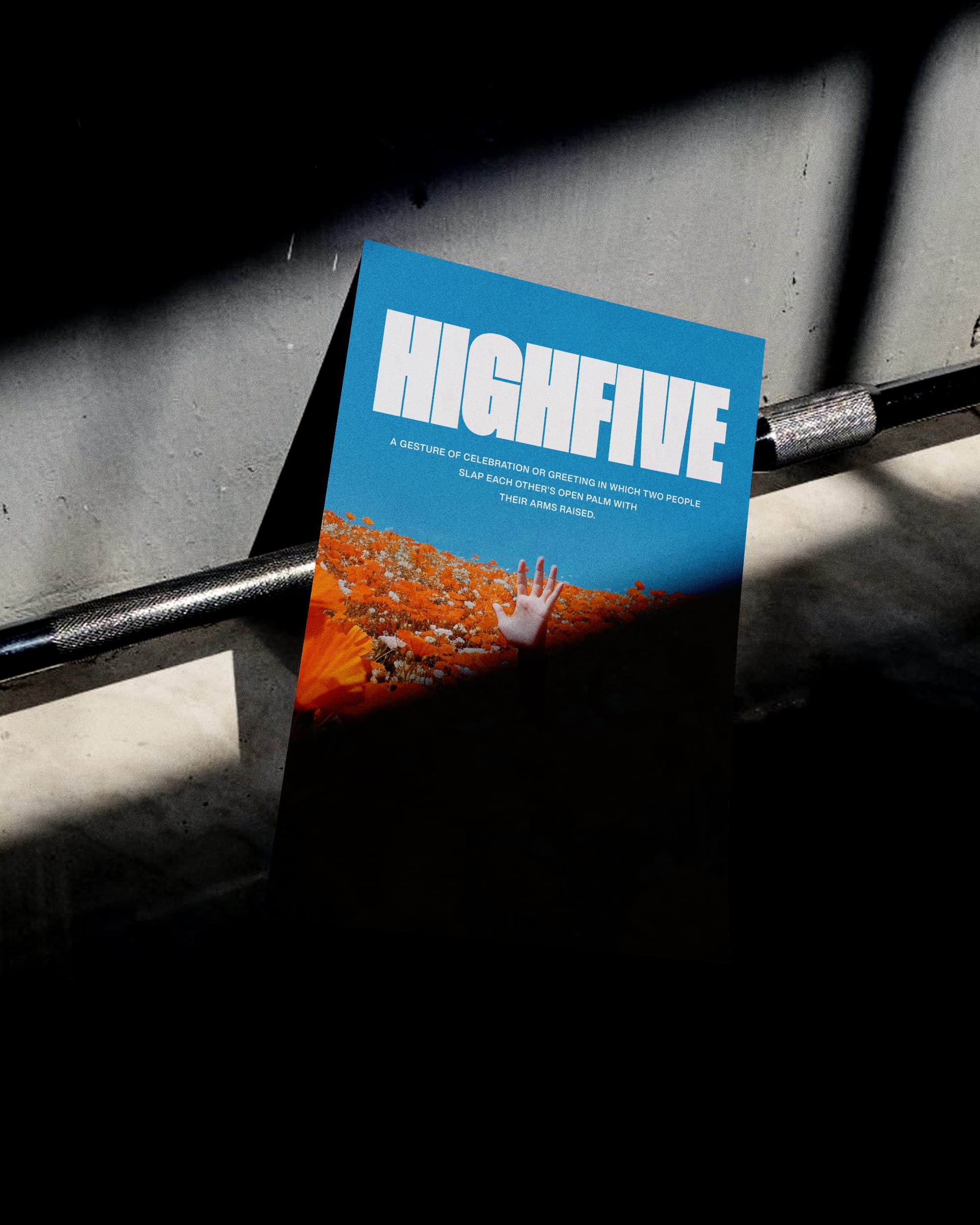 High Contrast Poster Mockup