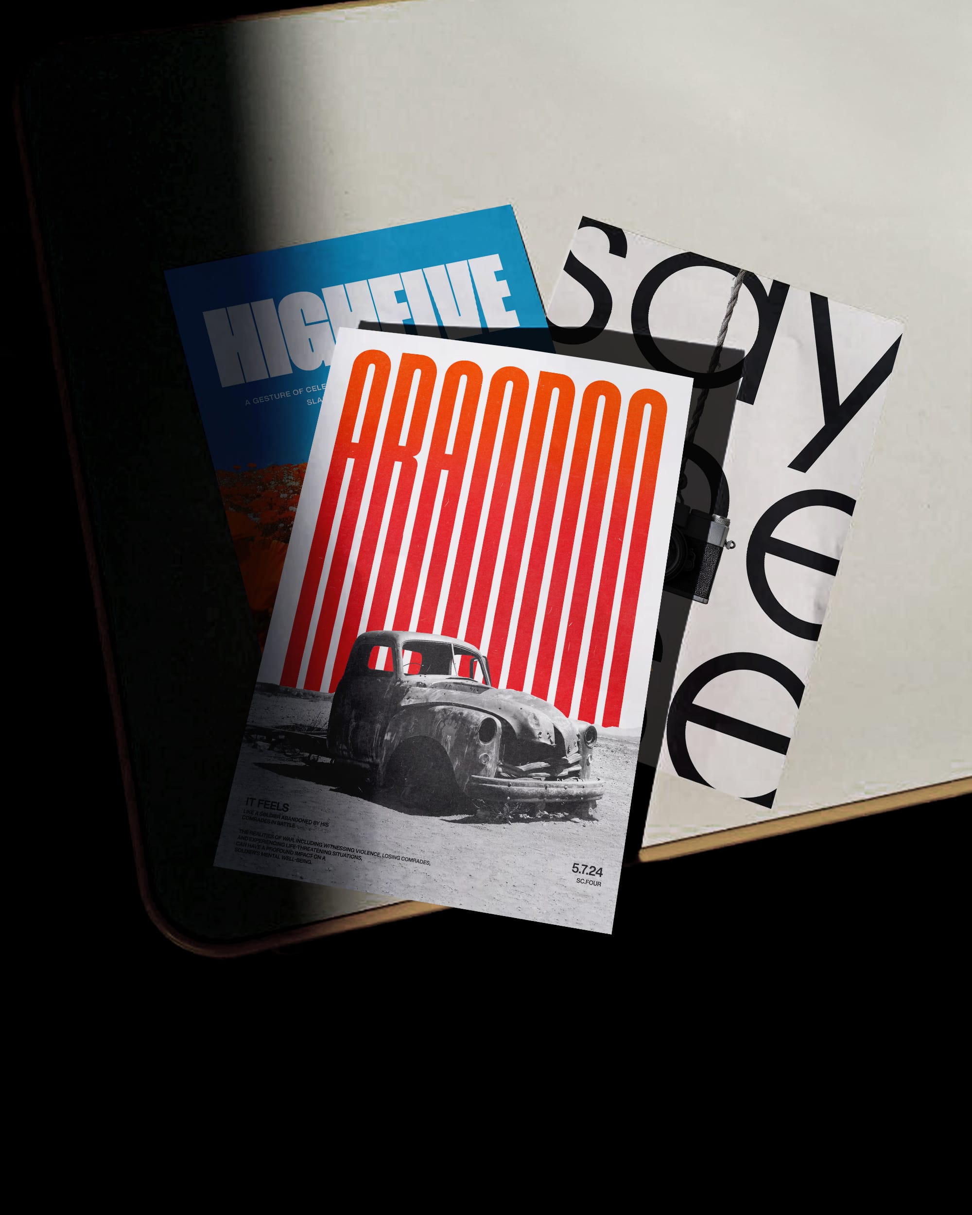 Stack Poster Mockup