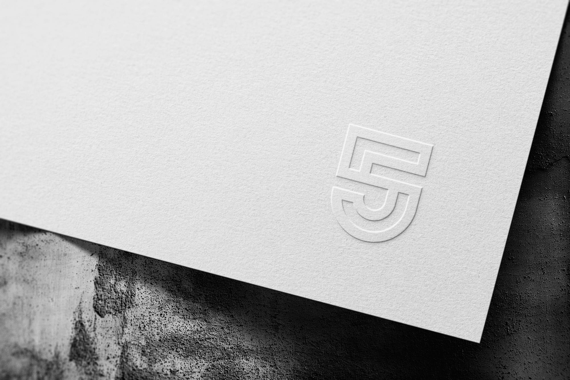 Paper Logo Mockup