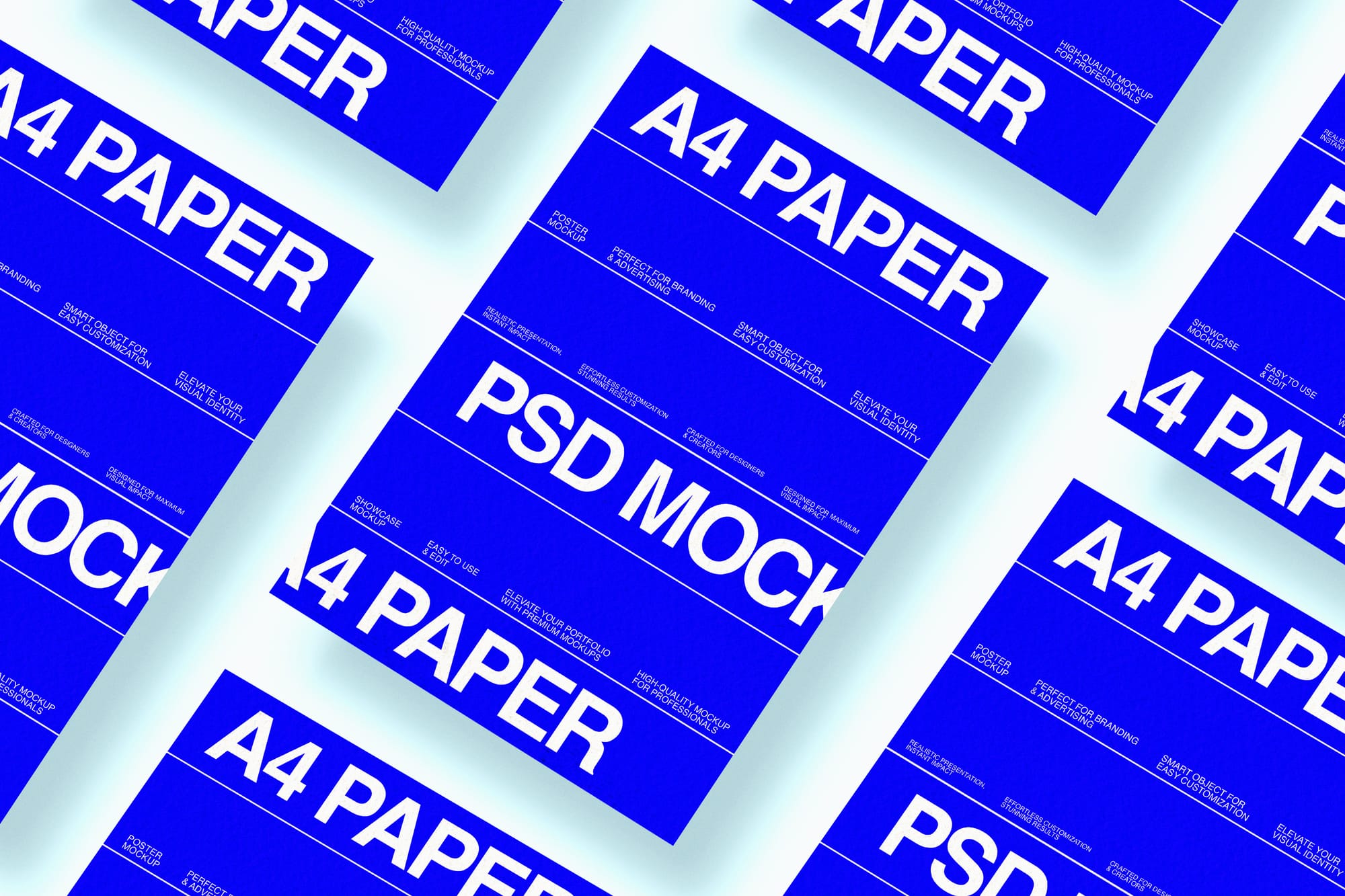 A4 Flyer Mockups