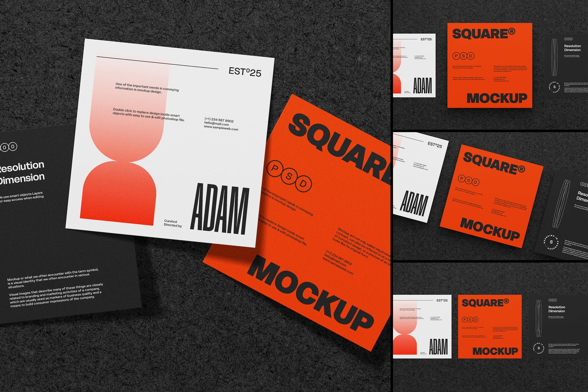 Brand Square Mockup