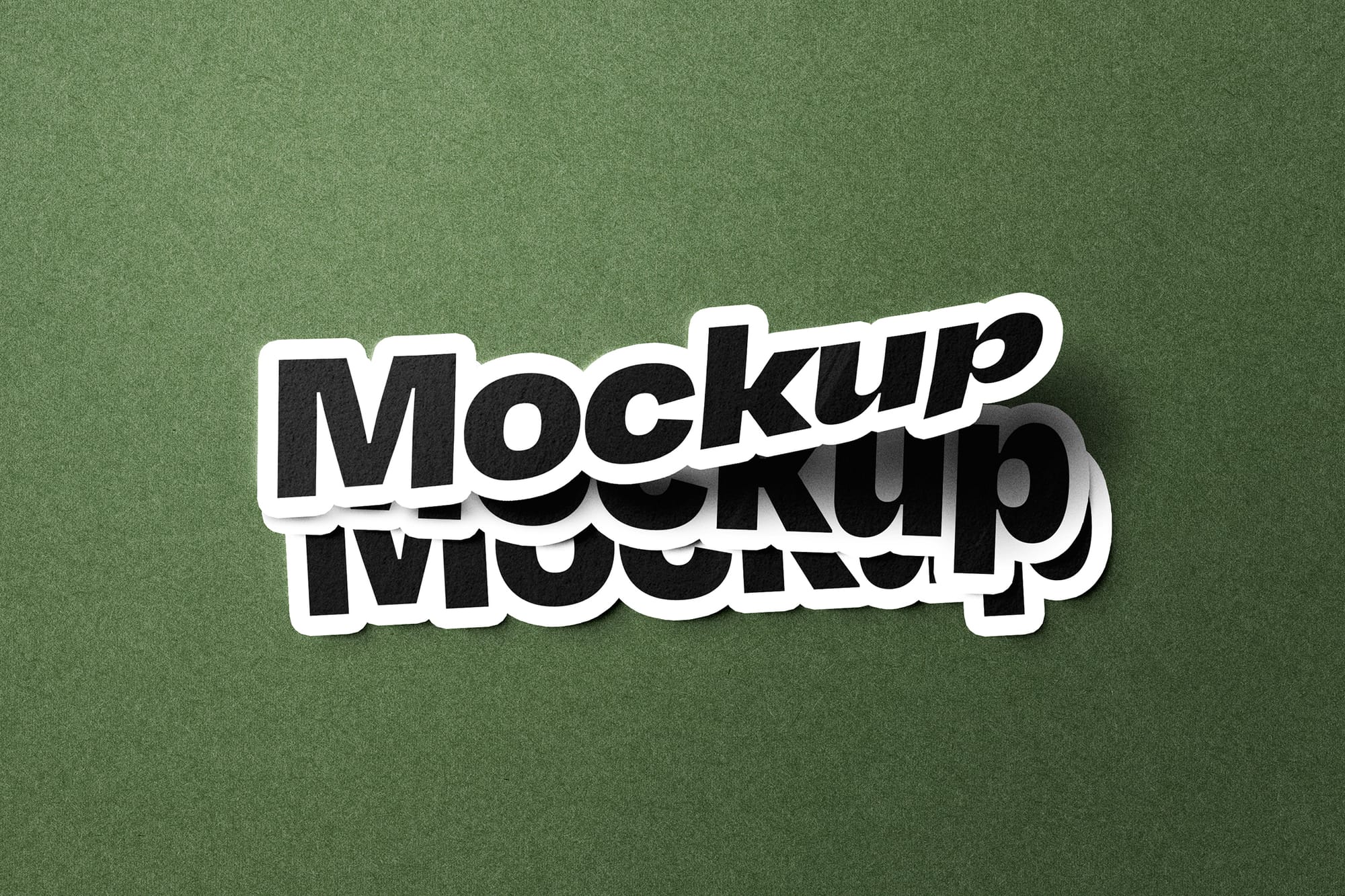 Sticker Mockup