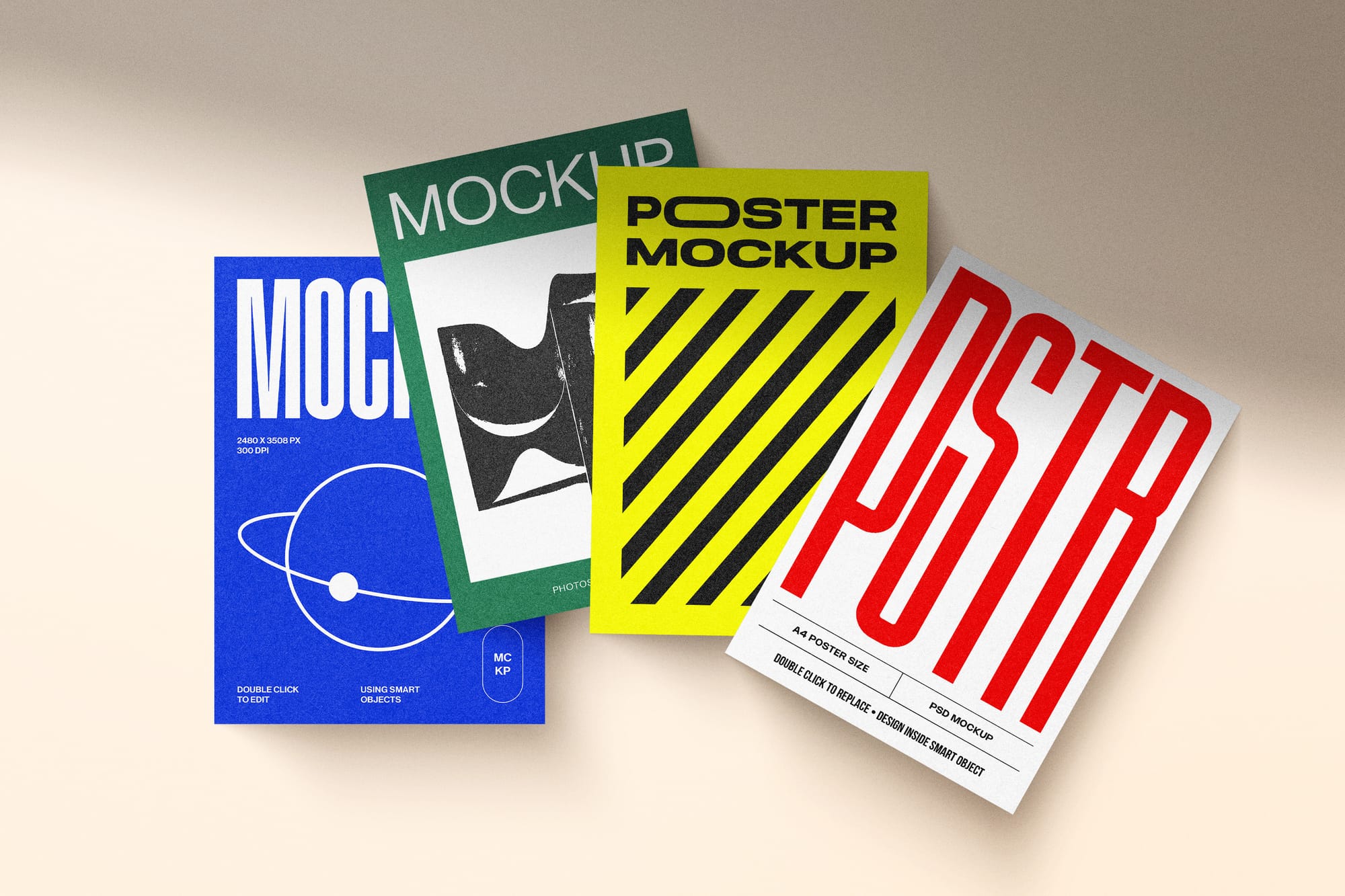 Bold Graphic Poster Mockup