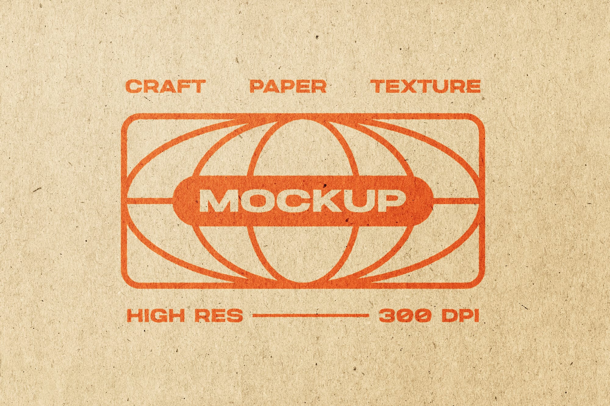 Craft Paper Logo Mockup