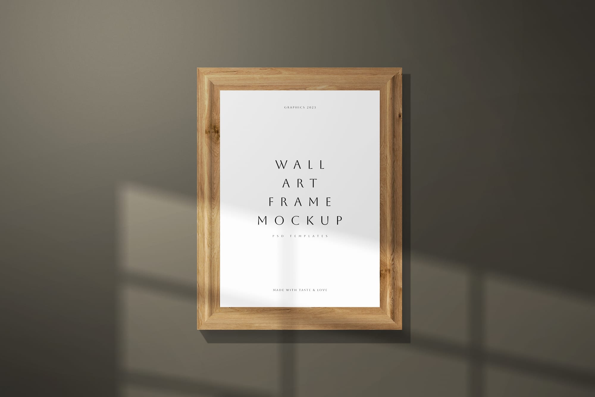 Interior Wall Art Frame Mockup