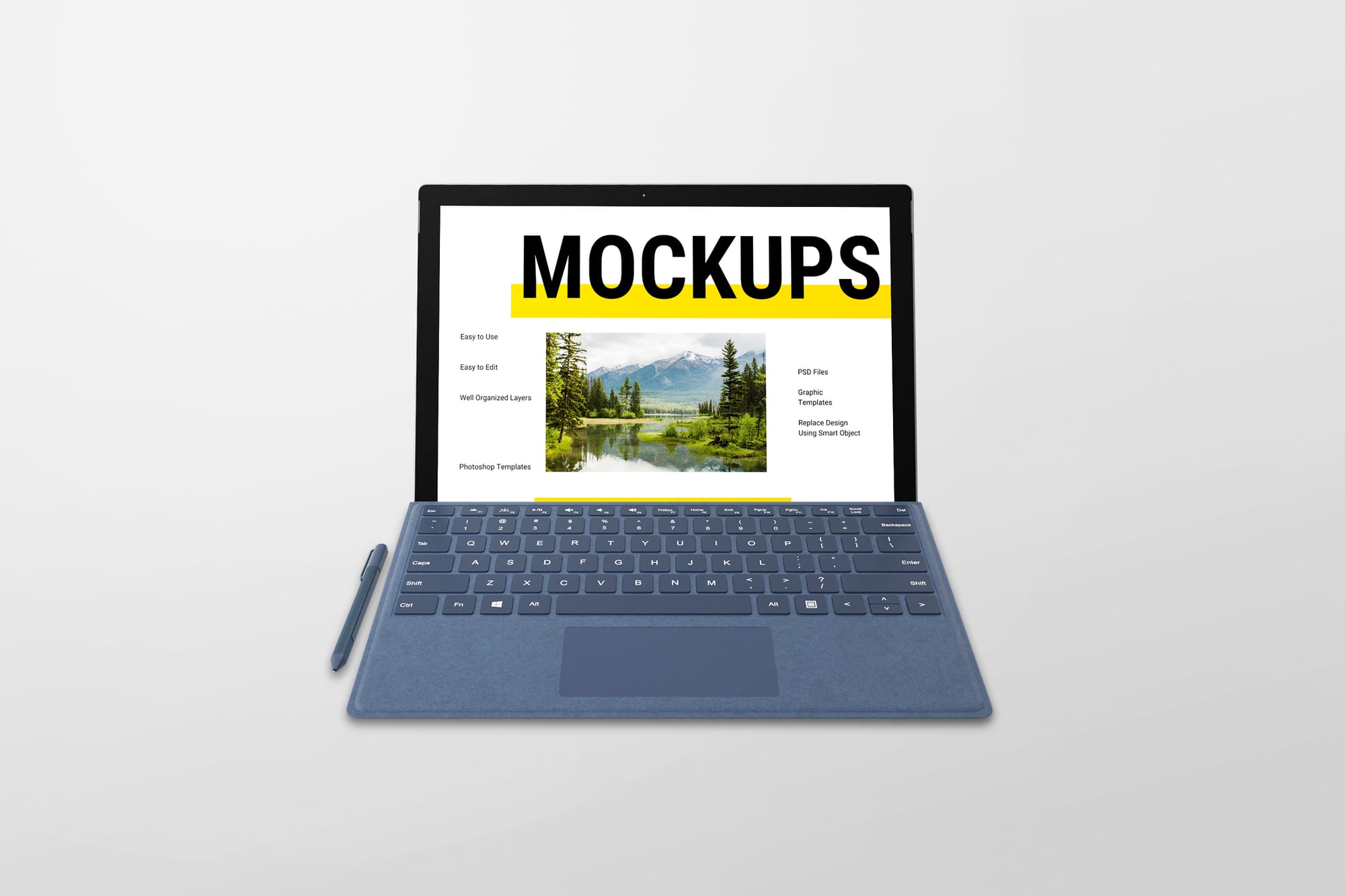 Modern Laptop Mockup