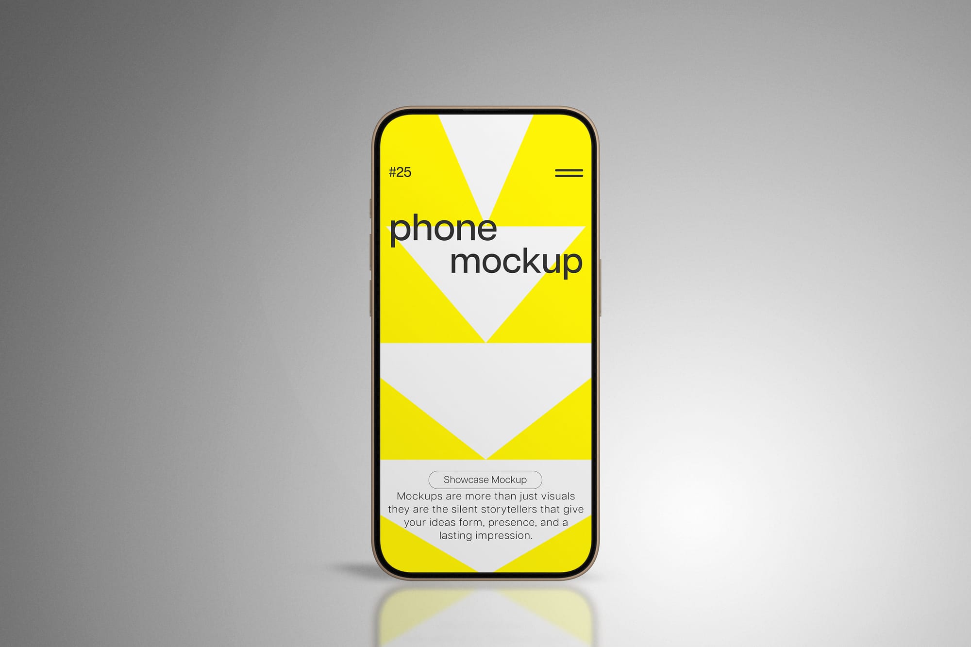 Stand iPhone Mockup
