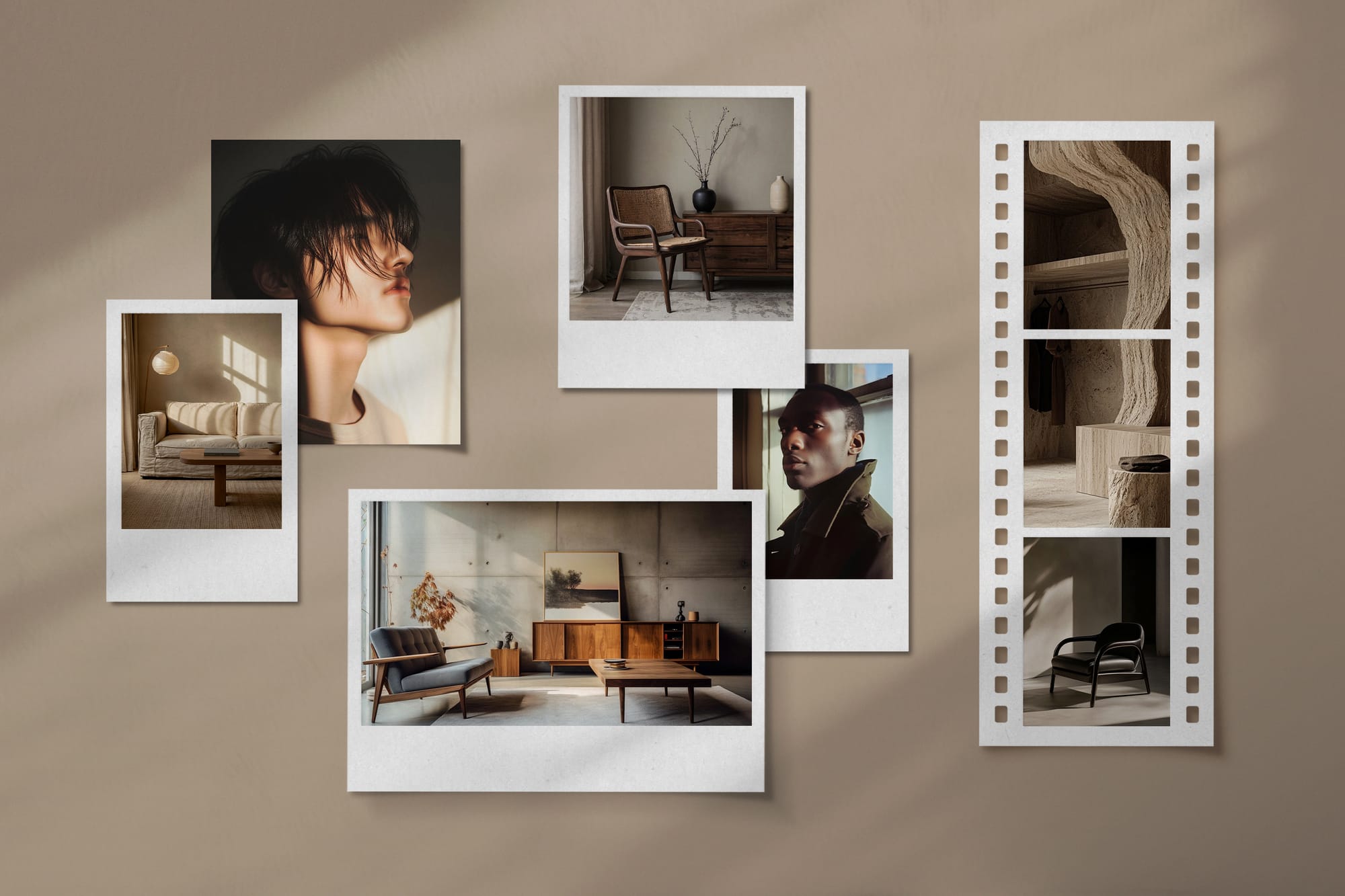 Simple Moodboard Mockup