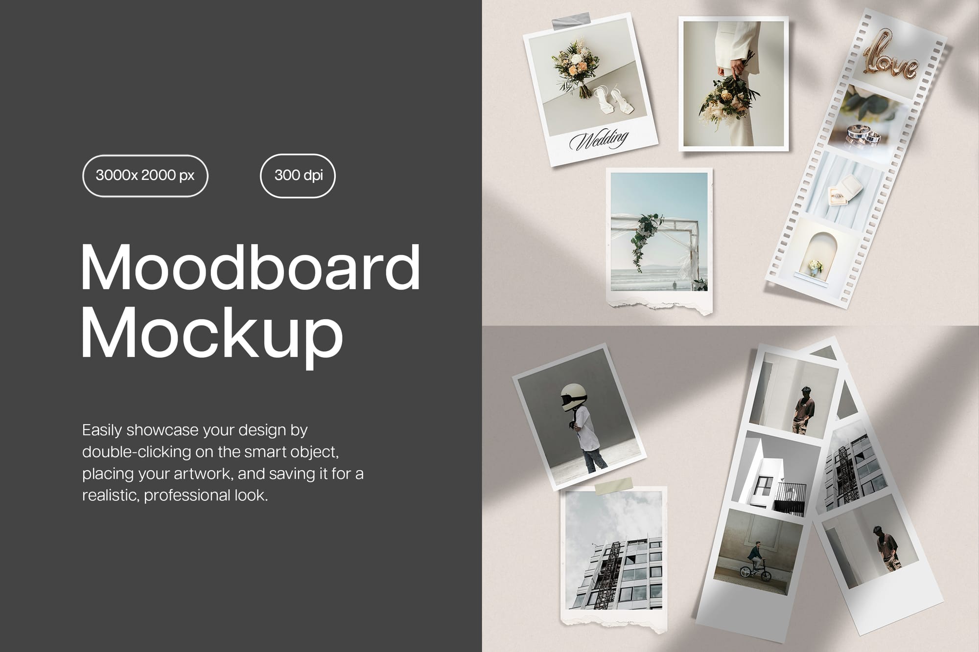 Soft Moodboard Mockup