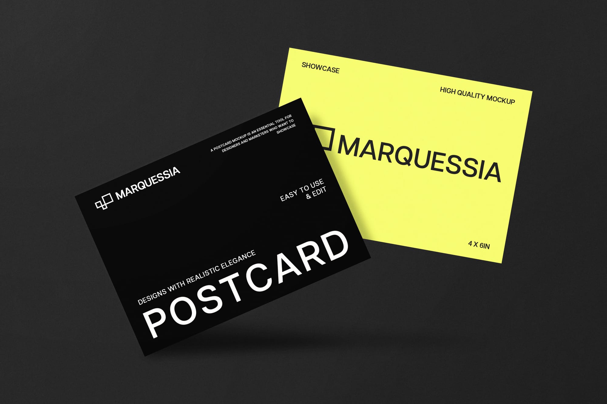 Two Postcard Mockup