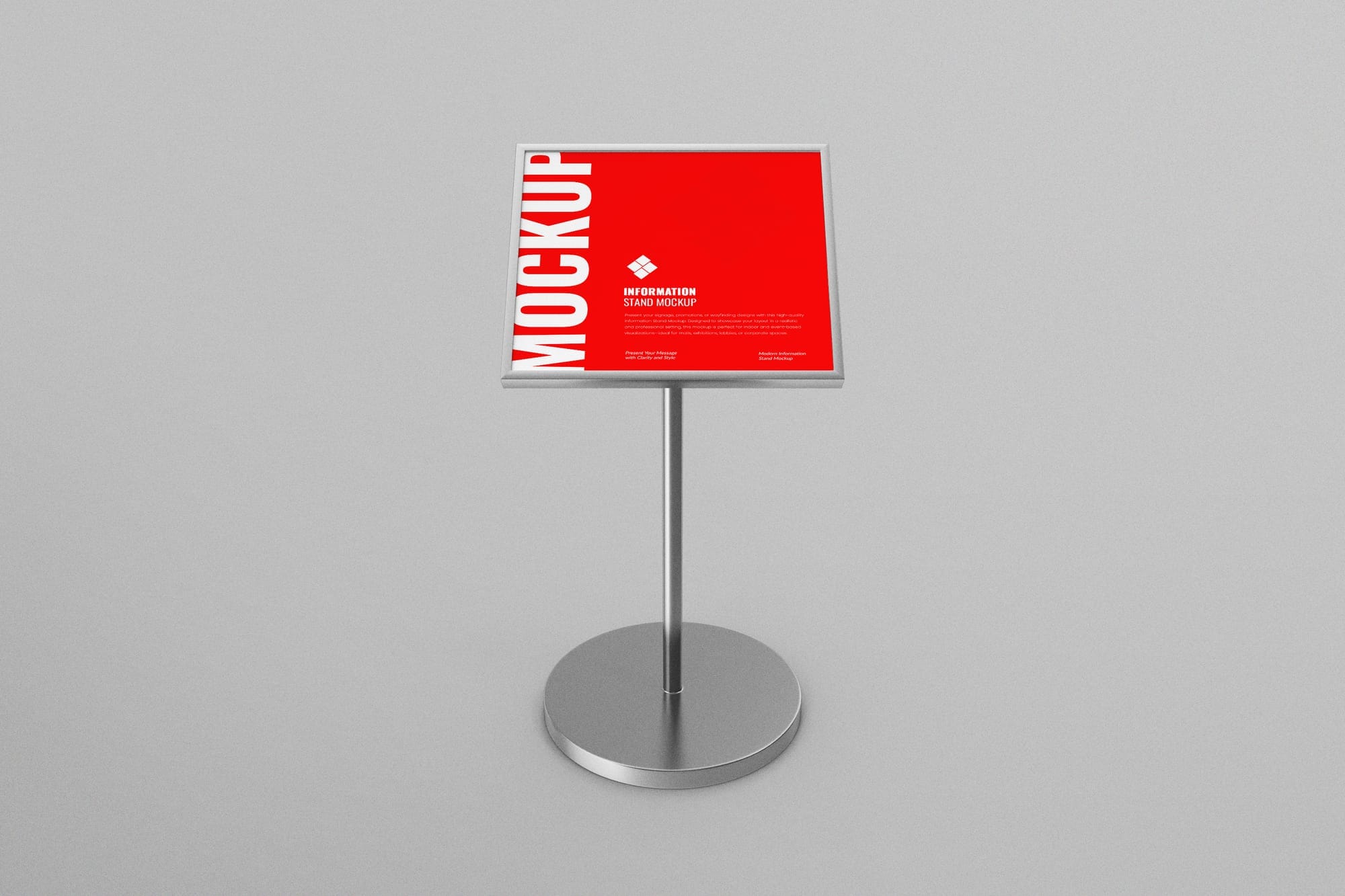 Sign Holder Mockup Set