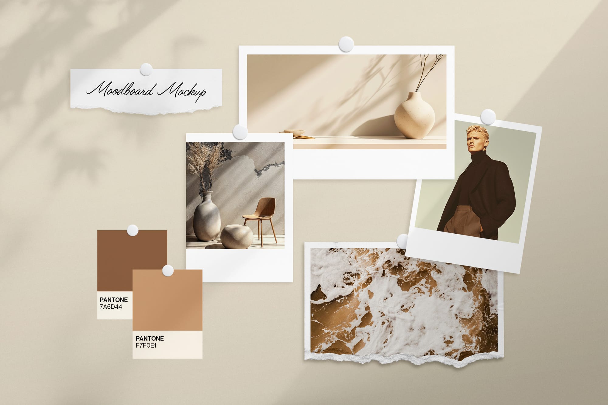 Minimal Polaroid Mockup