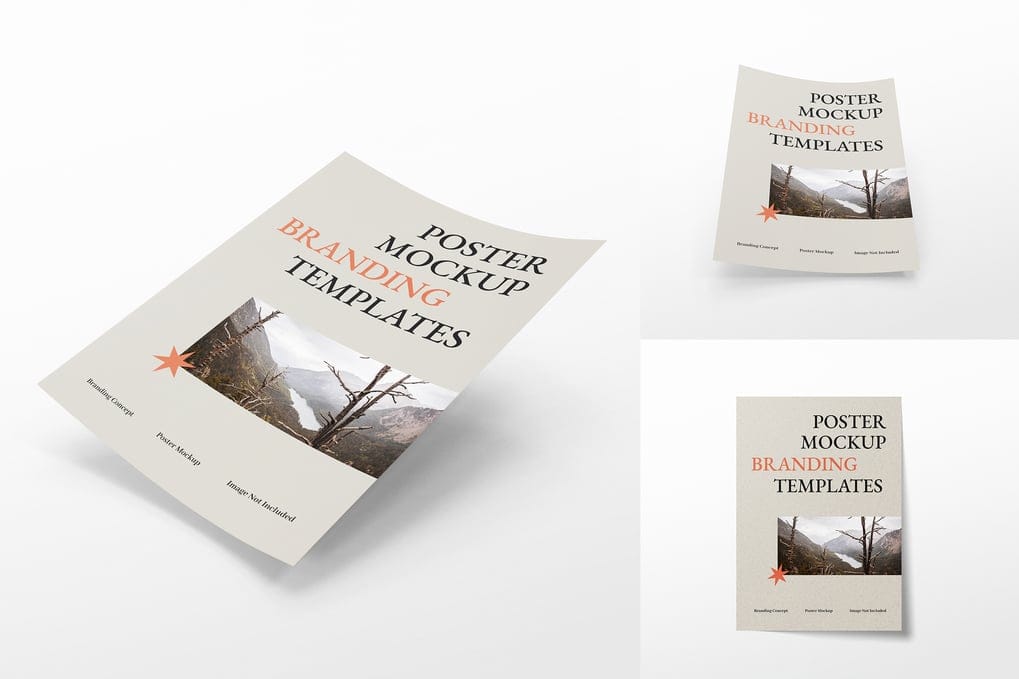 A4 Paper Sheet Mockup