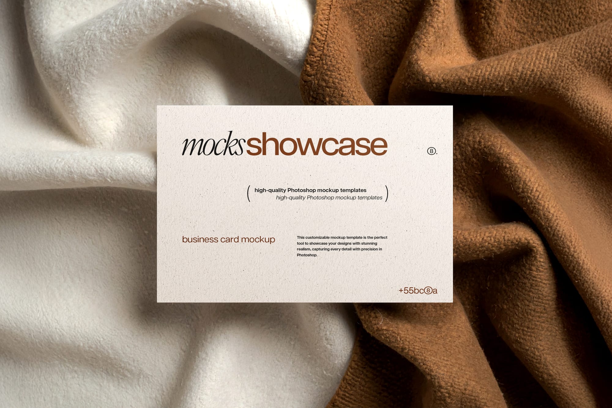 Aesthetic Business Card Mockup