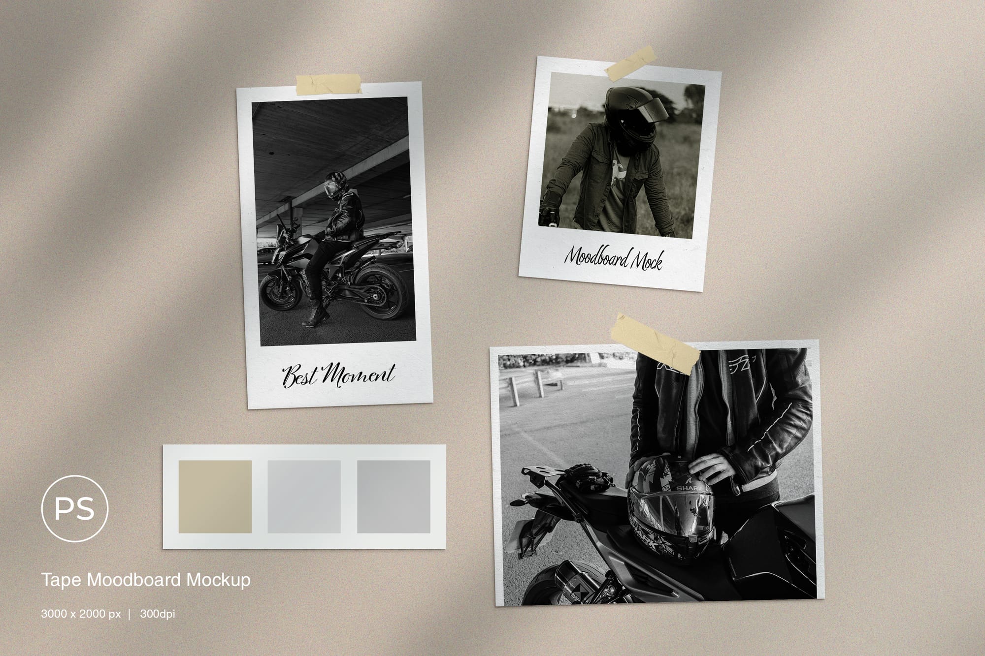 Tape Moodboard Mockup